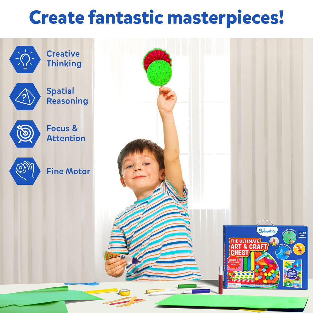 Skillmatics offers 20+ DIY projects for creative exploration