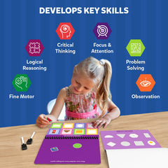 Skillmatics emotions theme page helps kids explore feelings through interactive tasks