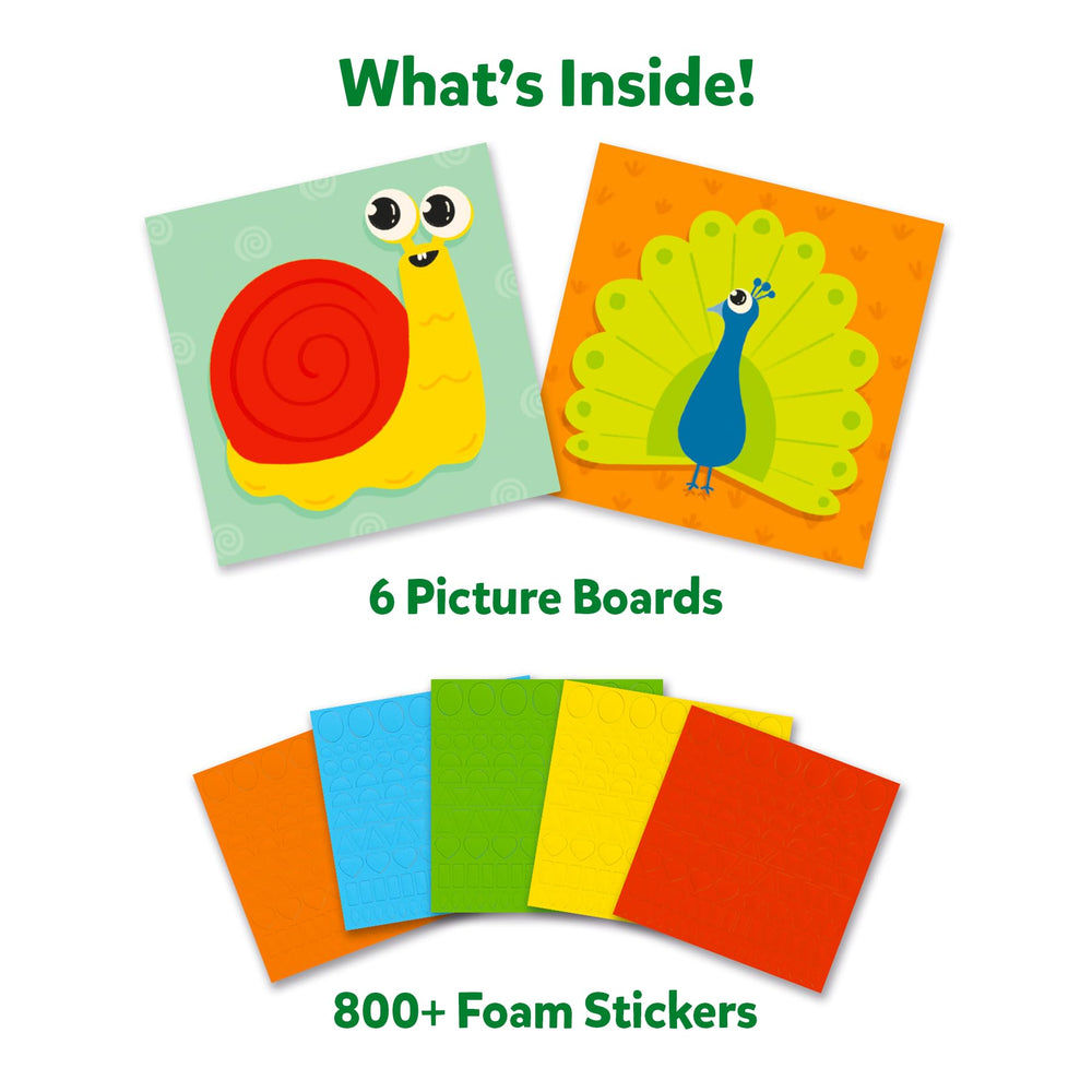 Skillmatics foam stickers pack offers extra pieces for bigger designs