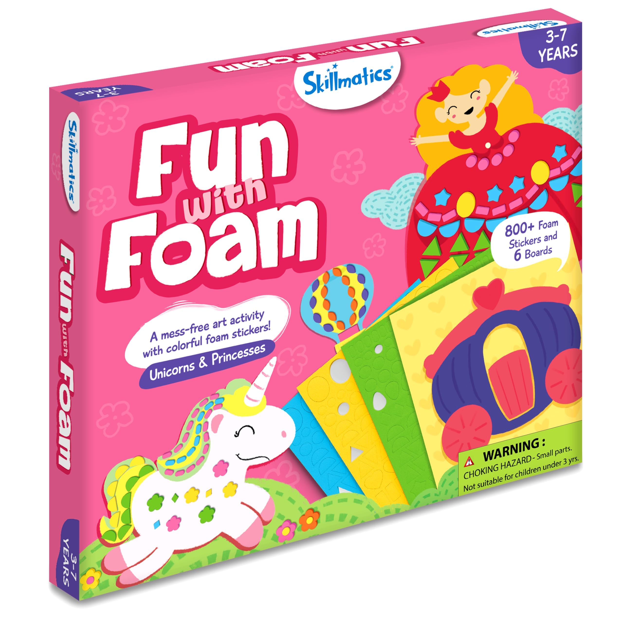 Includes 6 picture boards and clear craft instructions for quick setup.