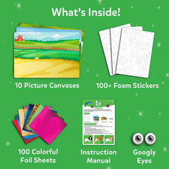 Skillmatics Foil Fun whale foil art: engaging fine motor practice in a playful format