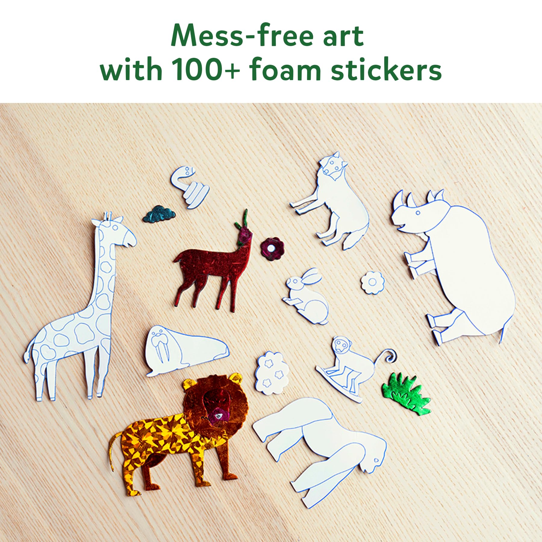 Skillmatics Foil Fun googly eyes: add character to creations with easy sticking