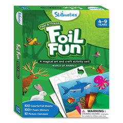 Skillmatics Foil Fun instruction manual: simple steps to guide budding artists