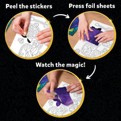 Skillmatics Foil Fun transforms laptops and notebooks with shimmering accents
