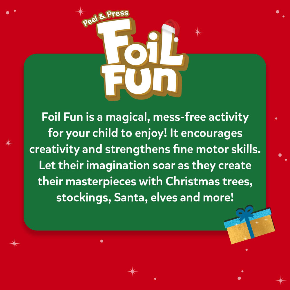 Skillmatics Foil Fun setup demonstrates mess-free art anywhere with portable kit.