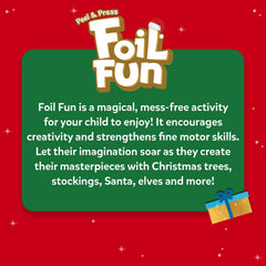 Skillmatics Foil Fun setup demonstrates mess-free art anywhere with portable kit.