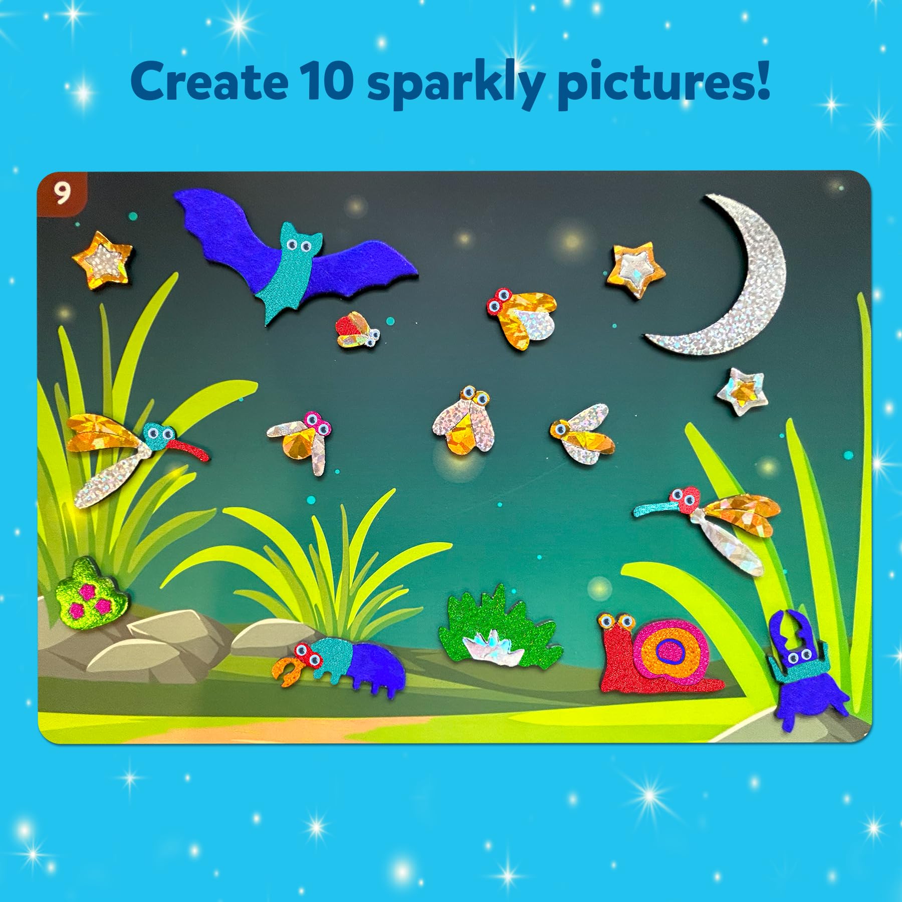 Skillmatics Foil Fun picture canvases provide ready-to-decorate scenes for quick art.