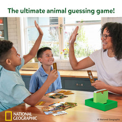 Skillmatics game cards spread displaying animal variety — fosters curiosity and learning