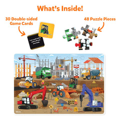Skillmatics giant floor puzzle measures 36 by 24 inches for vivid exploration.