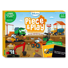 Skillmatics perfect gift for ages 3 to 7 with versatile floor puzzle play.