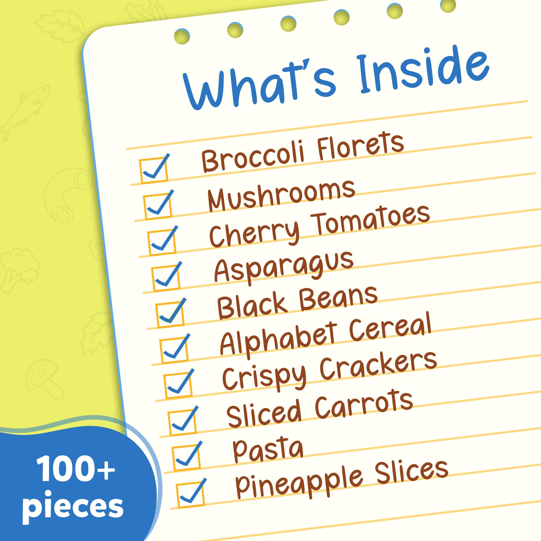 Skillmatics Grocery Set alphabet cereal promotes letter recognition during playtime