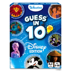 Skillmatics Guess in 10 Disney game cards for quick, family-friendly play.