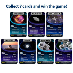 Skillmatics Guess in 10 NASA Space travel box ready for road trips.