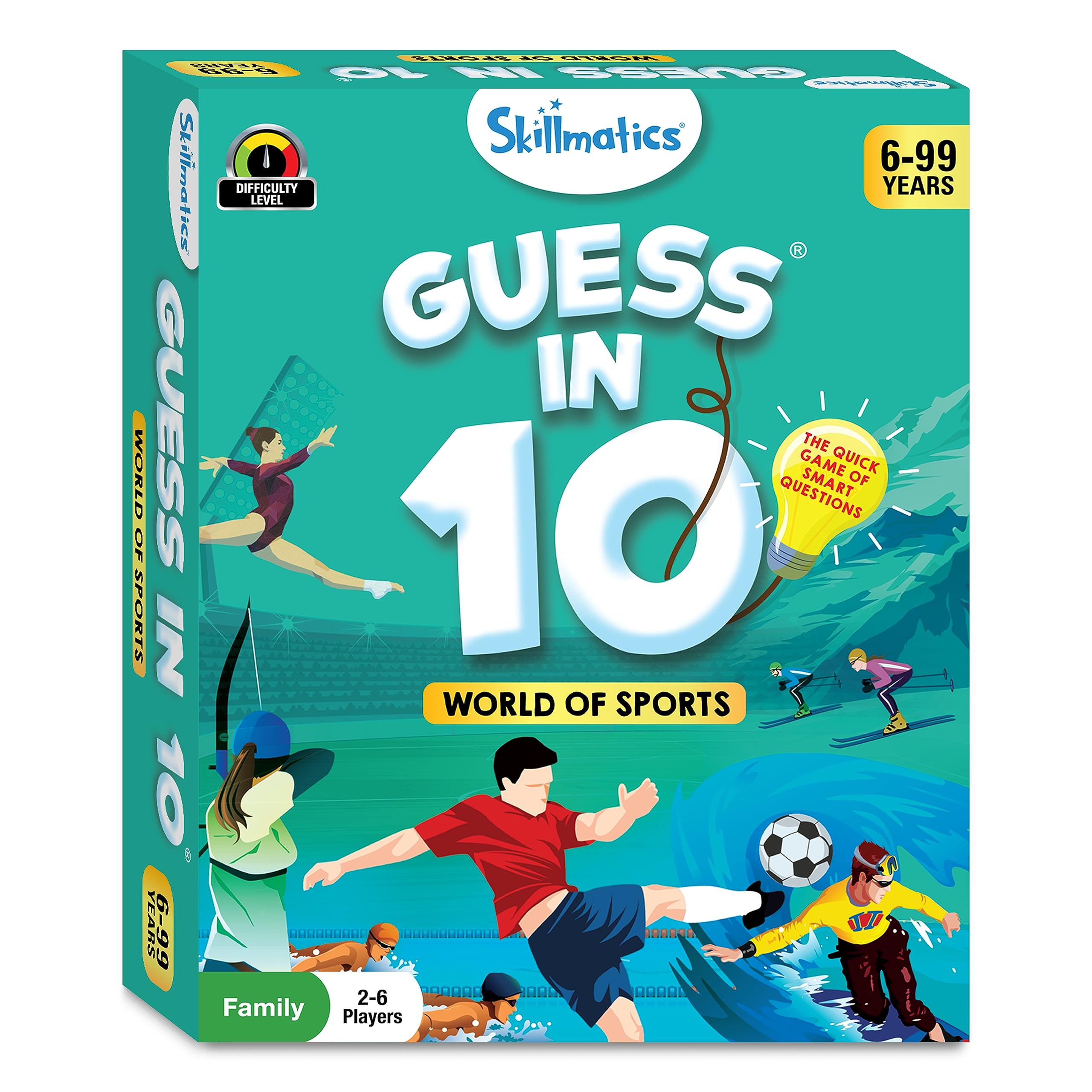 Skillmatics Guess in 10 Sports gift pack ideal for birthdays and holidays.