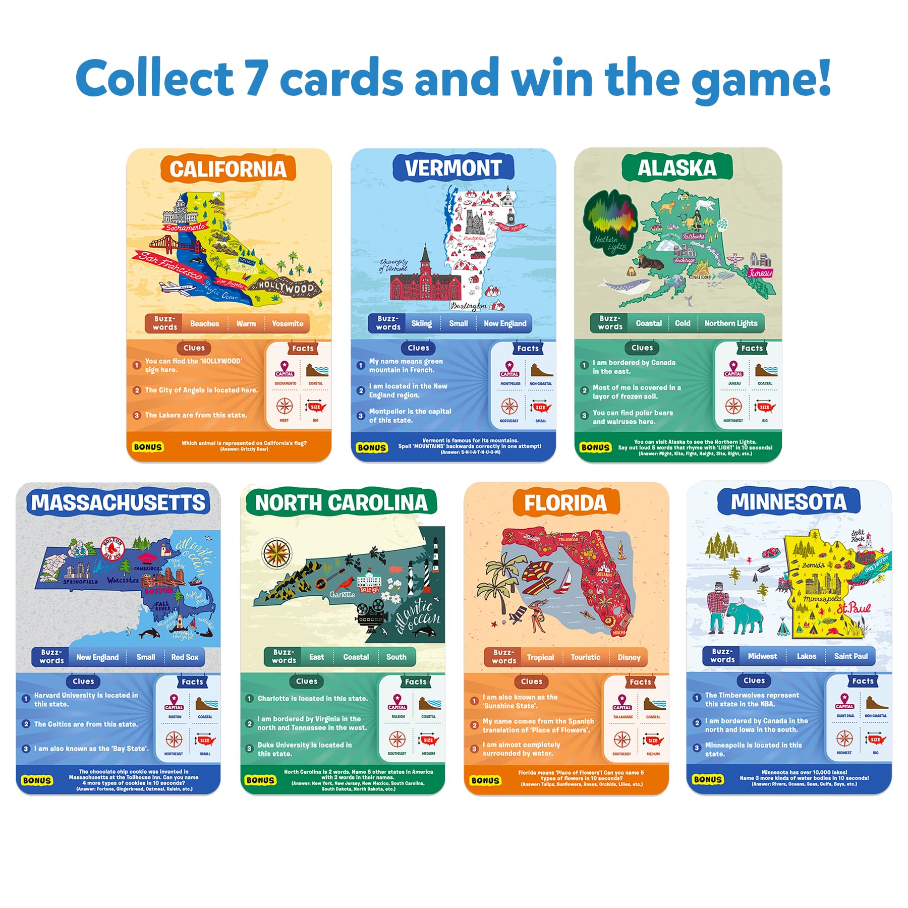 Skillmatics Guess in 10 States map visuals helping locate states visually