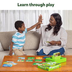 Skillmatics Guess in 10 two-to-six players enjoying group play together