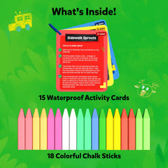 Skillmatics 15 activity cards inspire creative games and learning outdoors.