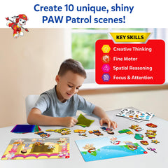 PAW Patrol foam stickers from Skillmatics ready to decorate.