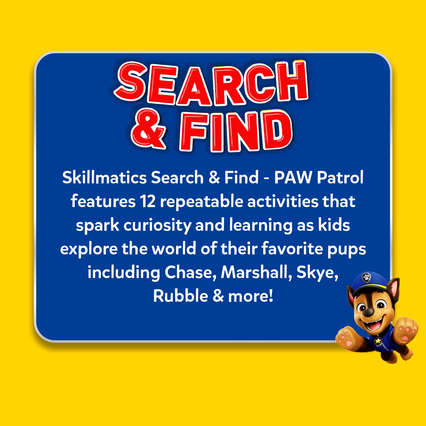 Skillmatics PAW Patrol on the go learning for trips and quiet time