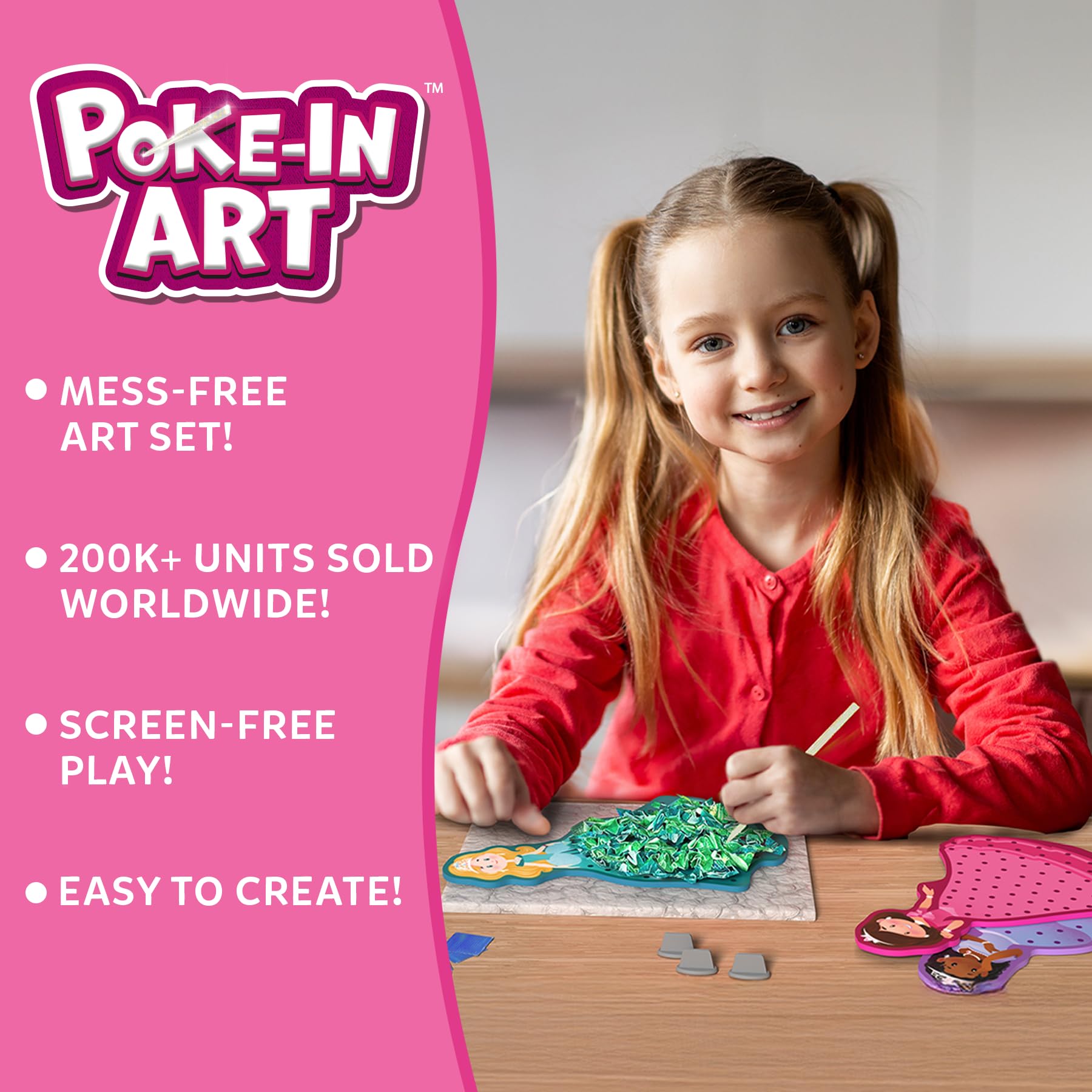 Skillmatics Poke-in Art foam princess figures ready for dressing and display