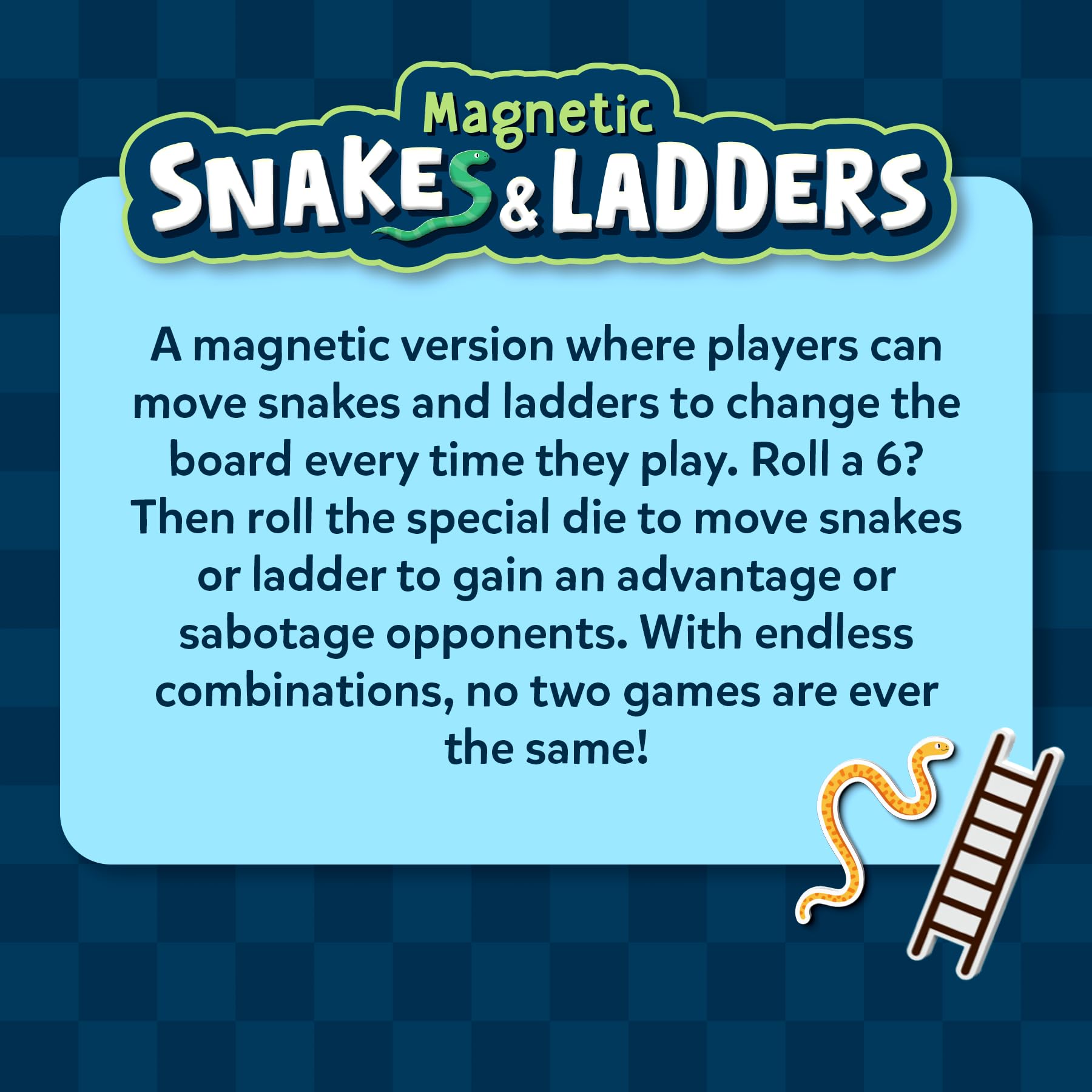 Skillmatics Snakes & Ladders instruction manual guides setup and rules clearly
