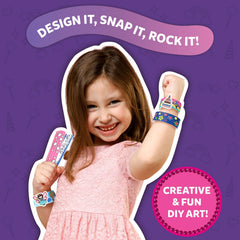 Skillmatics Snap Bandz color markers set for quick, vibrant decorating.