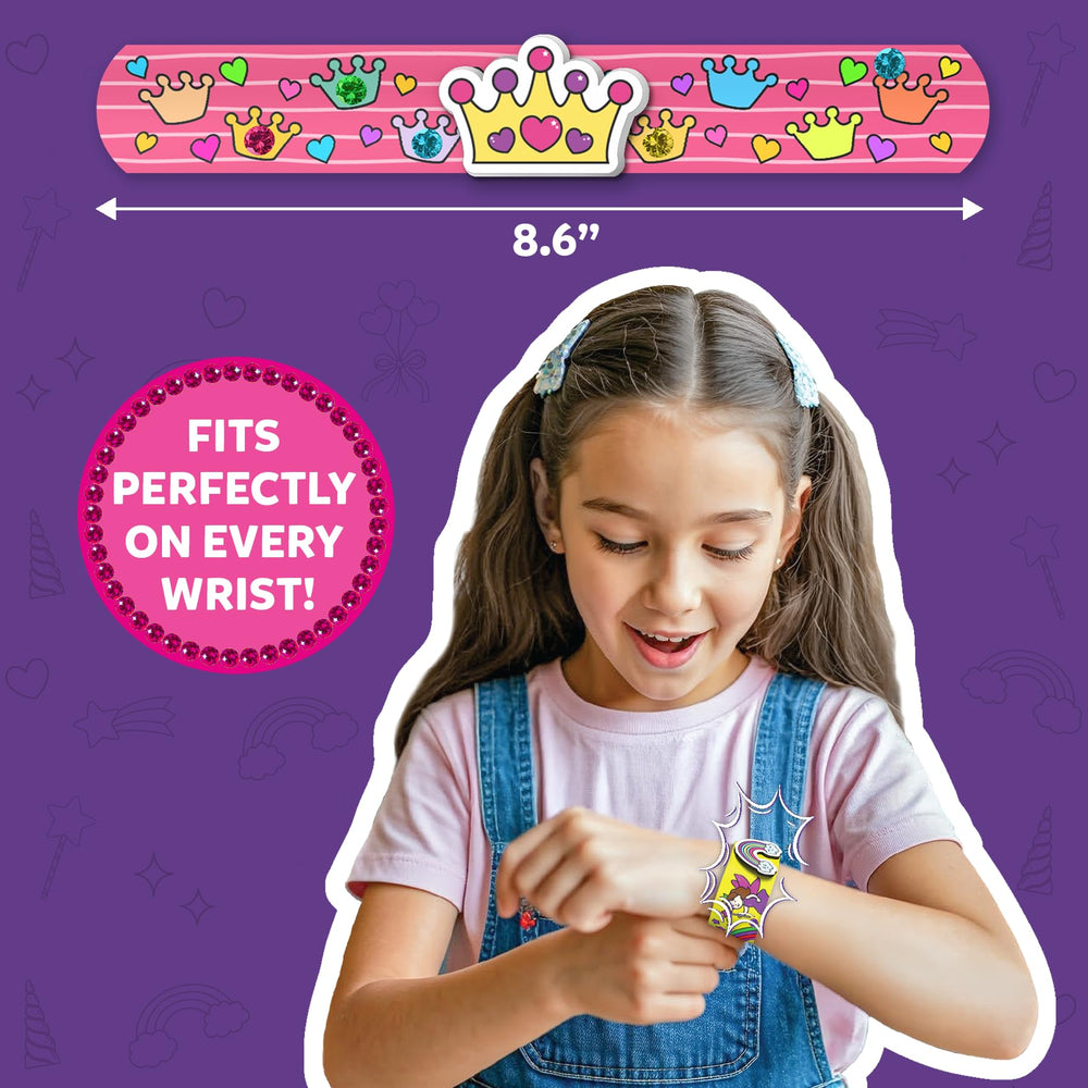 Skillmatics Snap Bandz glue drops keep center decorations secure.