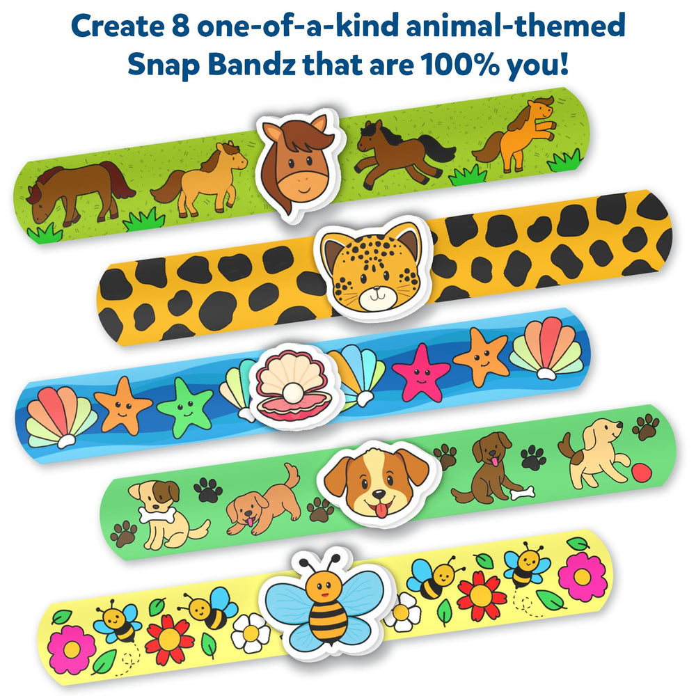 Skillmatics Snap Bandz marker set enabling vibrant colors for DIY bands