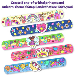 Skillmatics Snap Bandz princess band with colorful accents for stylish creativity.