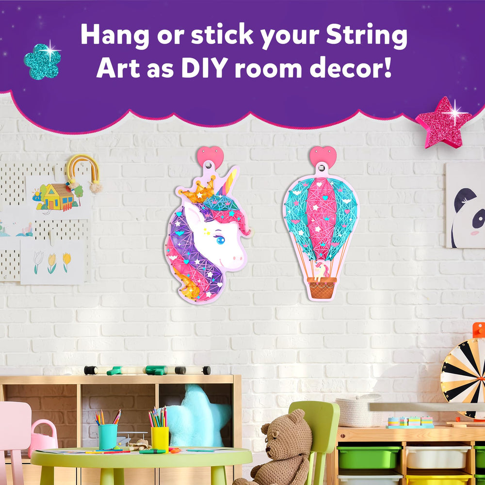 Skillmatics Colorful strings pack provides vivid shades for layering.