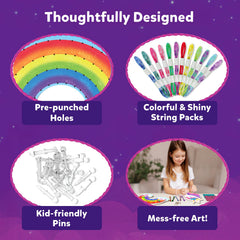 Skillmatics Foam boards with stickers back offer easy mounting and display.