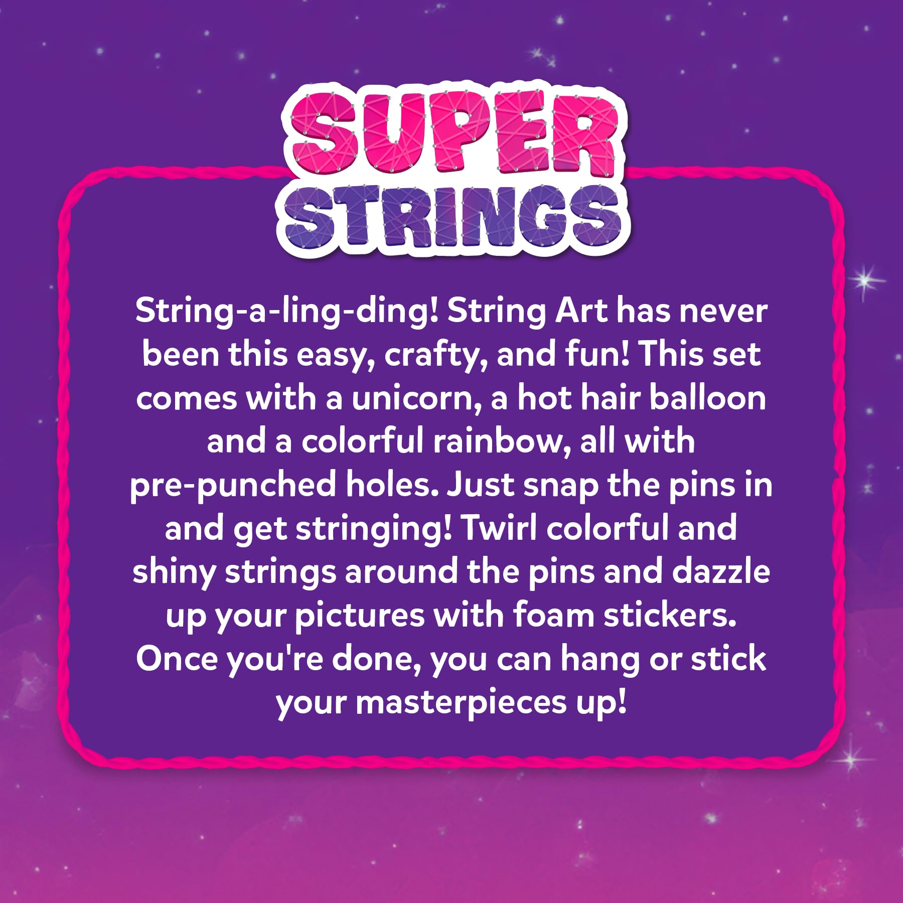Skillmatics Instruction manual guides kids through easy, step-by-step crafting.