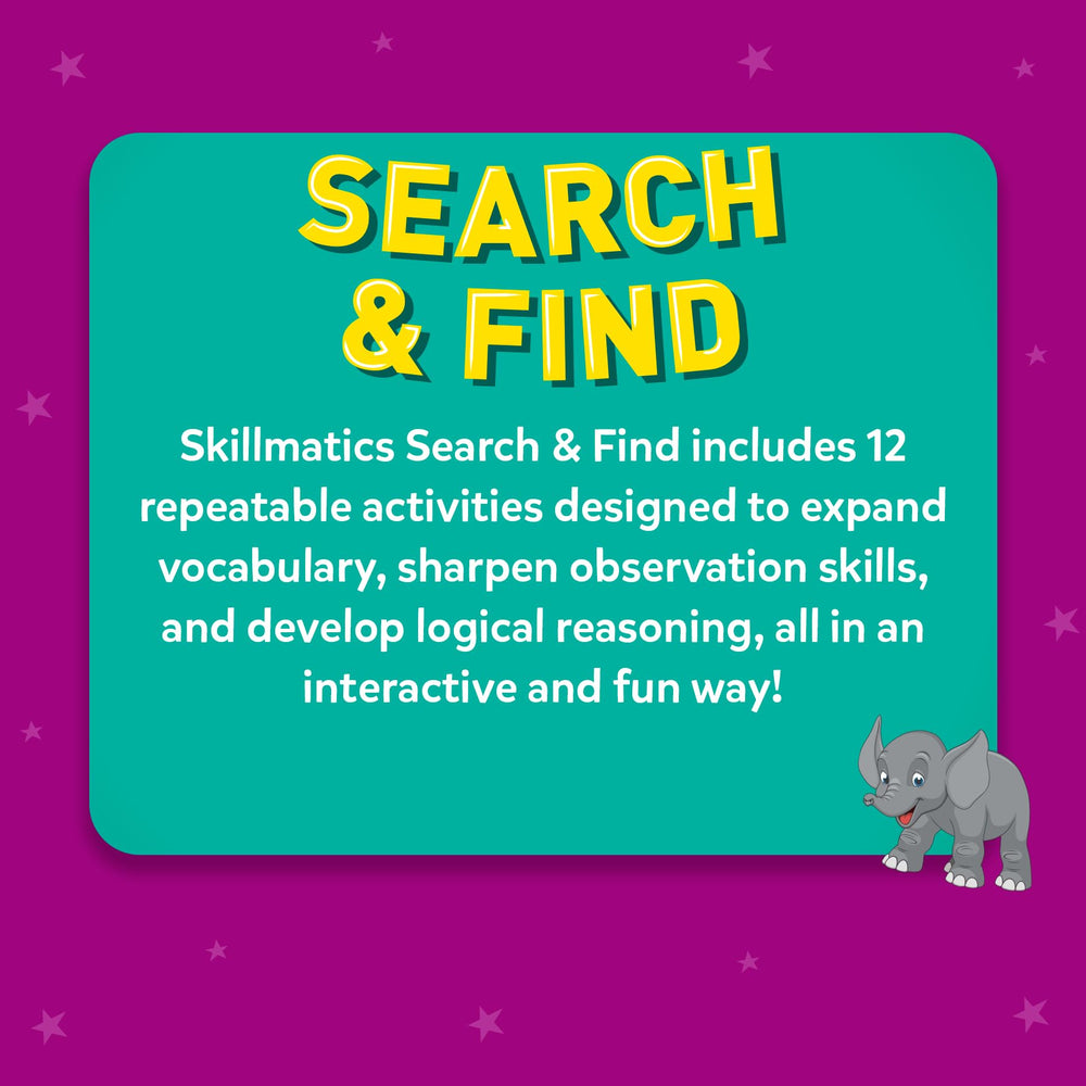 Skillmatics themes like Park, Space, Jungle inspire imaginative exploration.