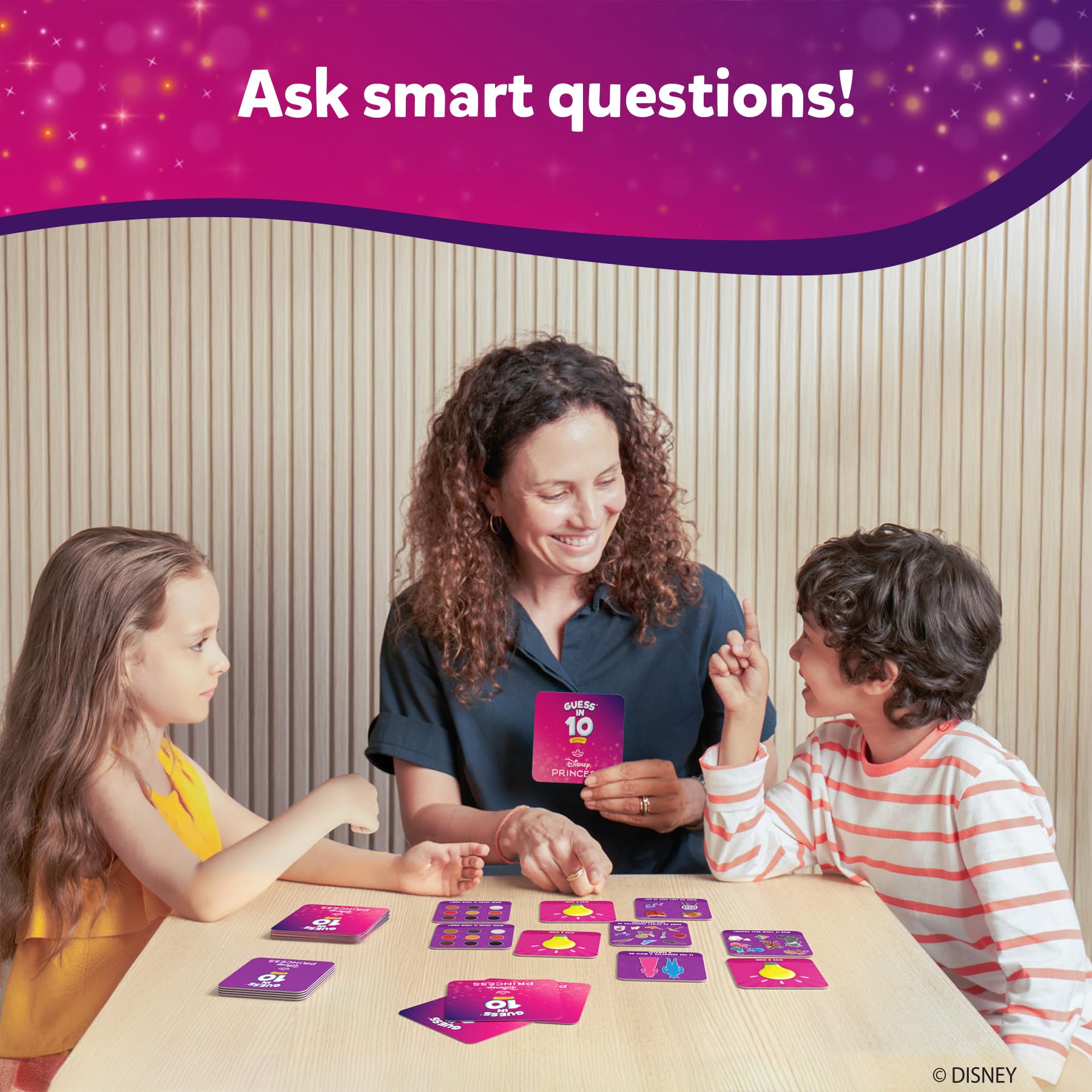 Travel-ready size for on-the-go Skillmatics Guess in 10 play