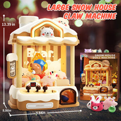 Skirfy Bear Claws machine complete set image shows included prizes and coins.