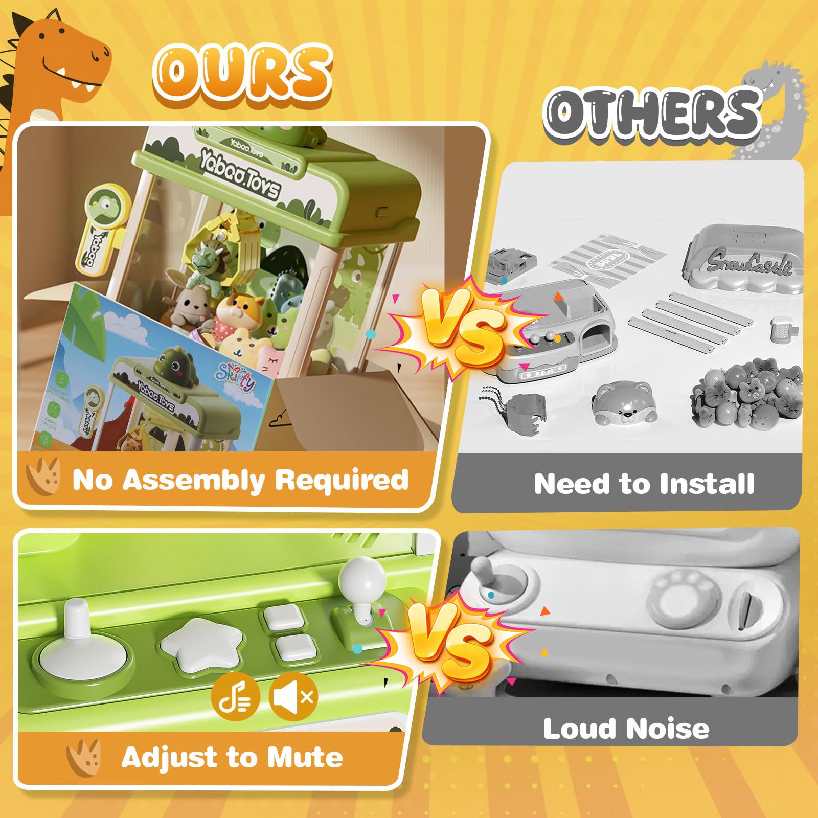 Skirfy candy eggs and prizes offer versatile play options for celebrations