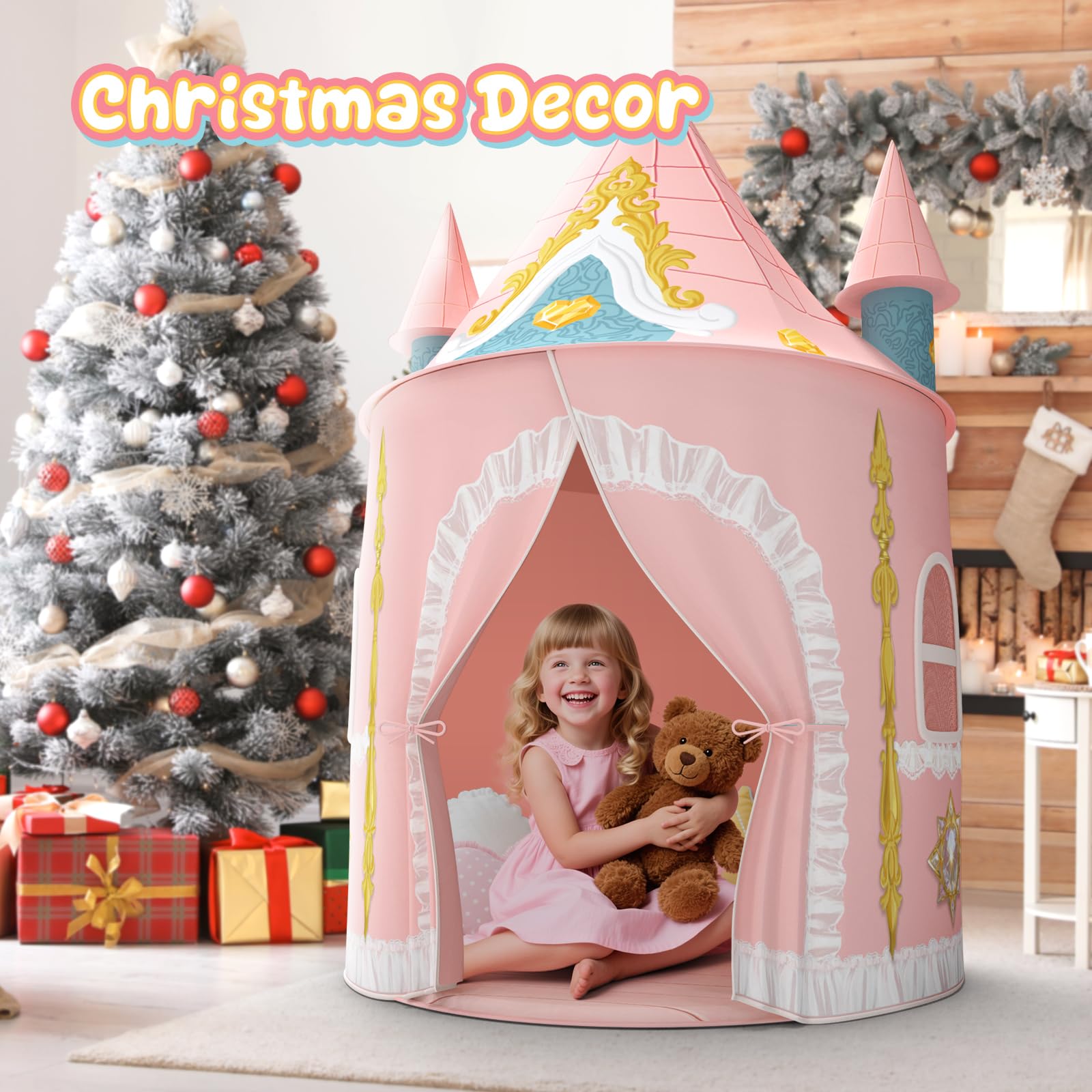 Skirfy Indoor-outdoor tent ideal for home, park, or kindergarten play.