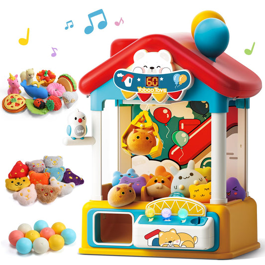 Skirfy large claws machine with bear prizes ready for kid-friendly play.
