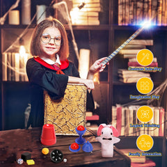 Skirfy Magic Tricks Kit guide book helps kids learn tricks step by step