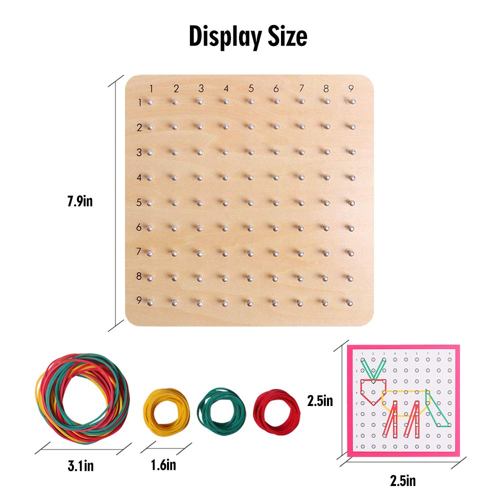 Geoboard turns learning into tactile exploration of geometry concepts