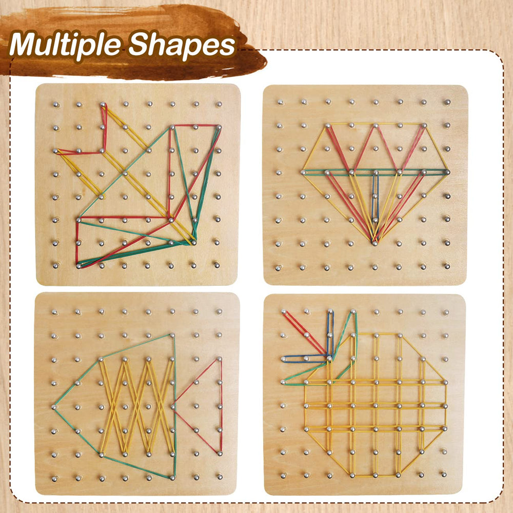 Skrtuan geoboard durable construction supports long-lasting classroom use.