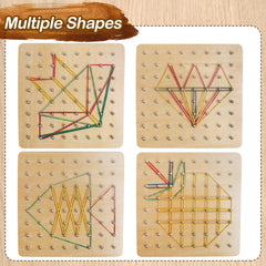Skrtuan geoboard durable construction supports long-lasting classroom use.