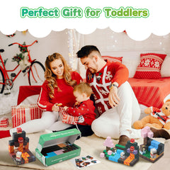 SKTMYY Magnetic Blocks kid assembly play scene supports solo or group activities