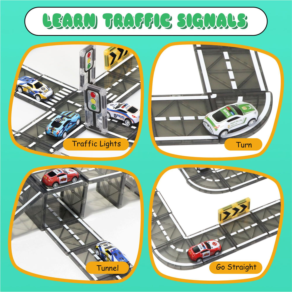 SKTMYY educational road play supports creativity and fine motor skills.