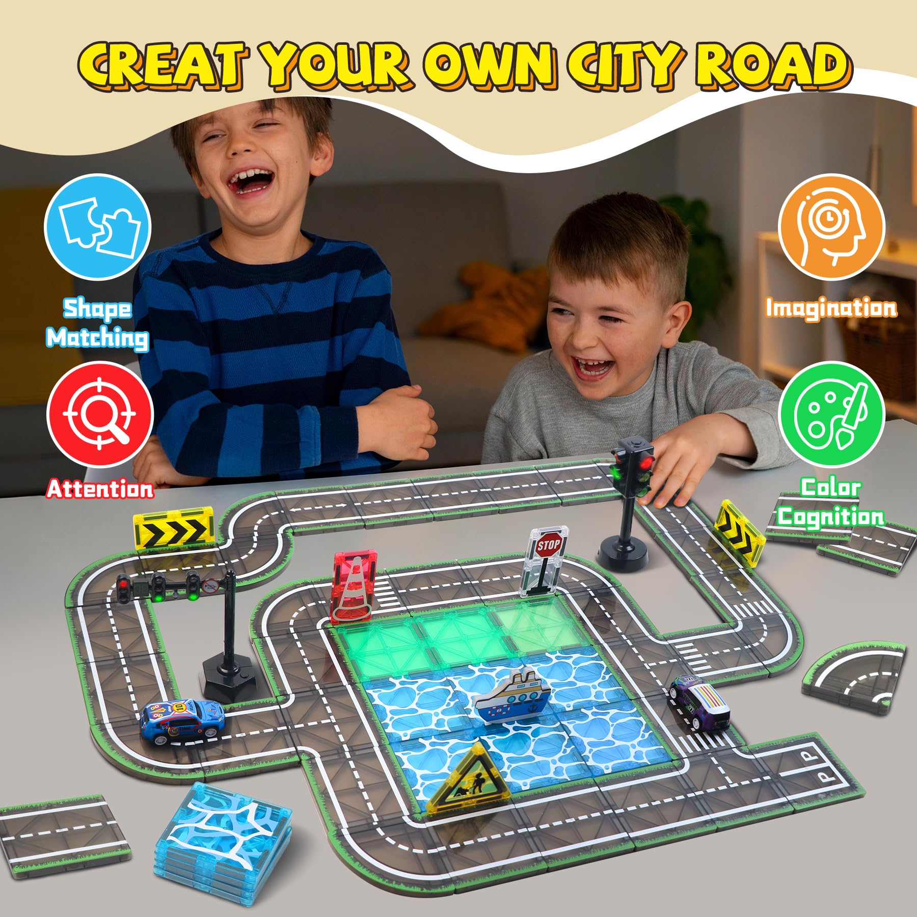 SKTMYY traffic sign pieces supporting road rule learning