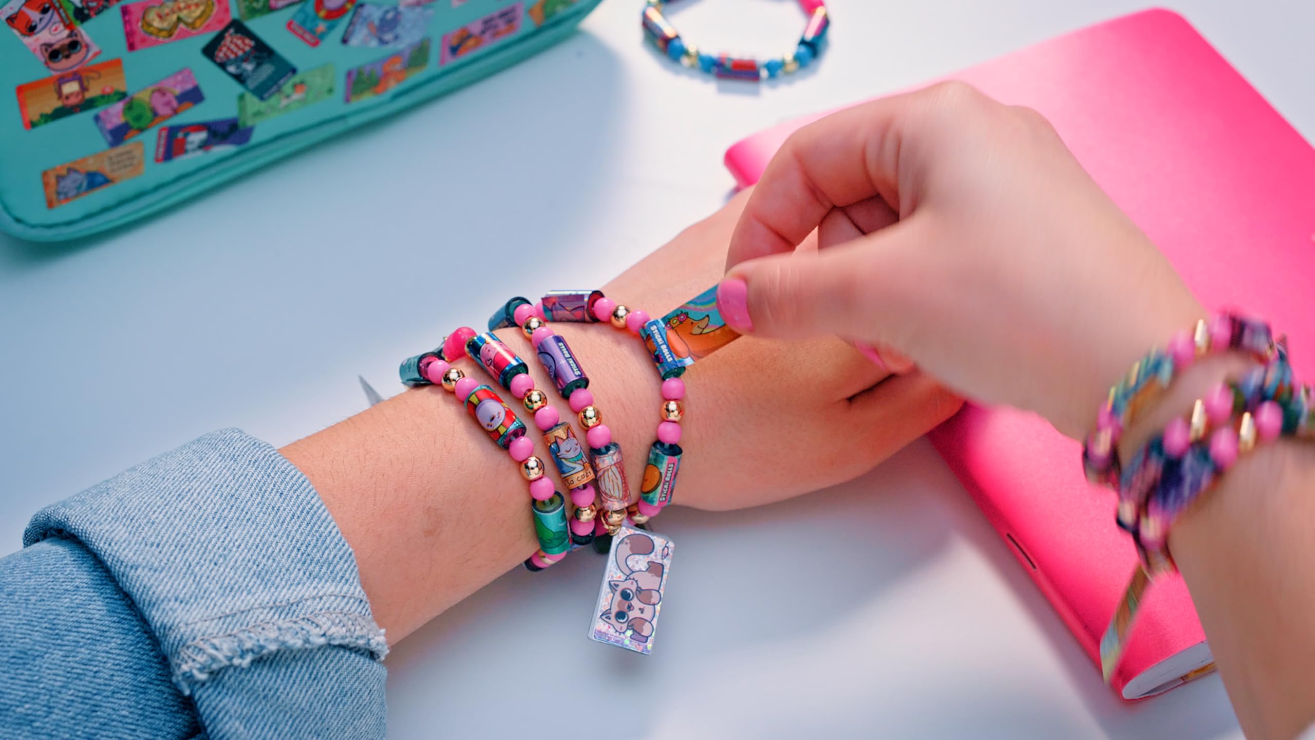 Sky Castle A&E charms on bracelets add friendship-inspired flair