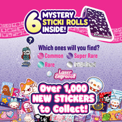 Sky Castle Sticki Rolls collector book page included.