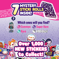 Includes 120 stickers to start a colorful Sky Castle Sticki collection.