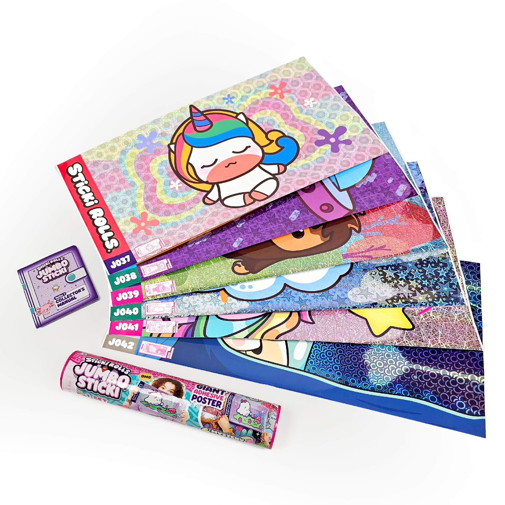 Sky Castle Sticki Rolls jumbo foil stickers pack for walls and mirrors.