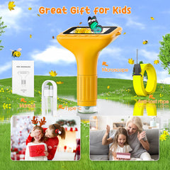 SKYBASIC kid-friendly microscope with lanyard included for on-the-go science